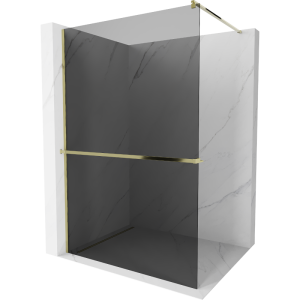 Ścianka prysznicowa z półką Walk-in Mexen Kioto+ 100 x 200 cm 500123 Ścianka prysznicowa z półką Walk-in Mexen Kioto+ 100 x 200 cm 500123