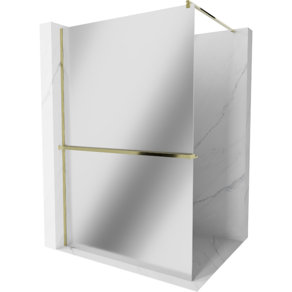Ścianka prysznicowa z półką Walk-in Mexen Kioto+ 100 x 200 cm 502990
