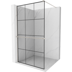 Ścianka prysznicowa z półką Walk-in Mexen Kioto+ 100 x 200 cm 505990 Ścianka prysznicowa z półką Walk-in Mexen Kioto+ 100 x 200 cm 505990
