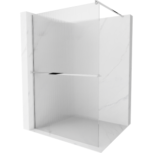 Ścianka prysznicowa z półką Walk-in Mexen Kioto+ 100 x 200 cm 506482 Ścianka prysznicowa z półką Walk-in Mexen Kioto+ 100 x 200 cm 506482