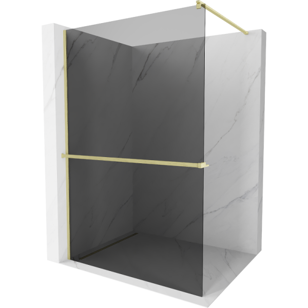 Ścianka prysznicowa z półką Walk-in Mexen Kioto+ 100 x 200 cm 506569