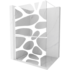 Ścianka prysznicowa z półką Walk-in Mexen Kioto+ 110 x 200 cm 498244 Ścianka prysznicowa z półką Walk-in Mexen Kioto+ 110 x 200 cm 498244