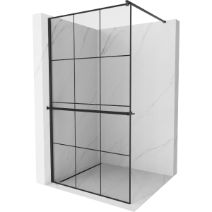 Ścianka prysznicowa z półką Walk-in Mexen Kioto+ 110 x 200 cm 501002 Ścianka prysznicowa z półką Walk-in Mexen Kioto+ 110 x 200 cm 501002