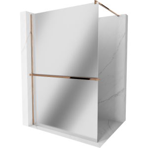 Ścianka prysznicowa z półką Walk-in Mexen Kioto+ 110 x 200 cm 501917 Ścianka prysznicowa z półką Walk-in Mexen Kioto+ 110 x 200 cm 501917