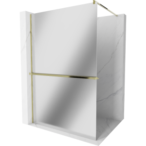 Ścianka prysznicowa z półką Walk-in Mexen Kioto+ 110 x 200 cm 502256 Ścianka prysznicowa z półką Walk-in Mexen Kioto+ 110 x 200 cm 502256