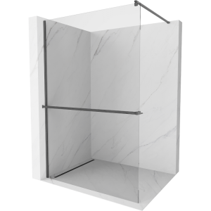 Ścianka prysznicowa z półką Walk-in Mexen Kioto+ 110 x 200 cm 503152 Ścianka prysznicowa z półką Walk-in Mexen Kioto+ 110 x 200 cm 503152