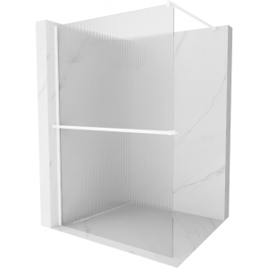 Ścianka prysznicowa z półką Walk-in Mexen Kioto+ 110 x 200 cm 506420 Ścianka prysznicowa z półką Walk-in Mexen Kioto+ 110 x 200 cm 506420