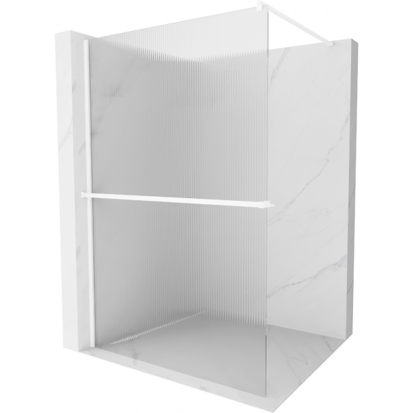 Ścianka prysznicowa z półką Walk-in Mexen Kioto+ 110 x 200 cm 506420