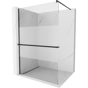 Ścianka prysznicowa z półką Walk-in Mexen Kioto+ 120 x 200 cm 505682