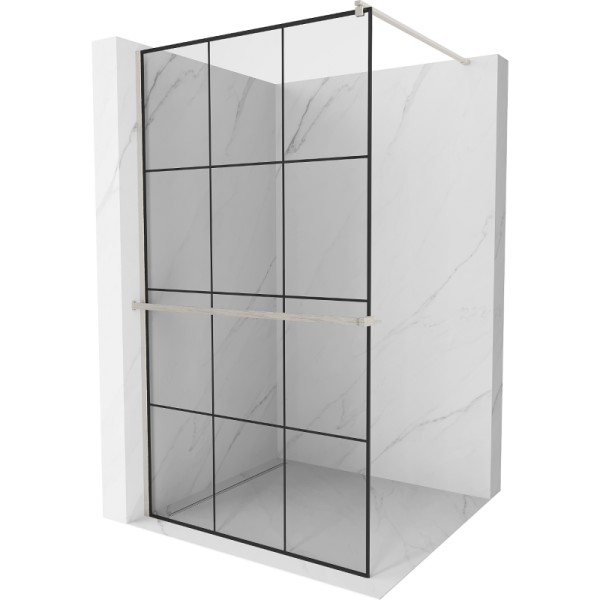Ścianka prysznicowa z półką Walk-in Mexen Kioto+ 120 x 200 cm 505882