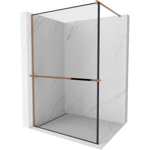 Ścianka prysznicowa z półką Walk-in Mexen Kioto+ 130 x 200 cm 500902 Ścianka prysznicowa z półką Walk-in Mexen Kioto+ 130 x 200 cm 500902