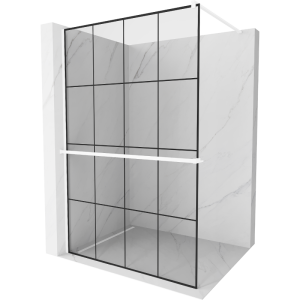 Ścianka prysznicowa z półką Walk-in Mexen Kioto+ 130 x 200 cm 501028 Ścianka prysznicowa z półką Walk-in Mexen Kioto+ 130 x 200 cm 501028