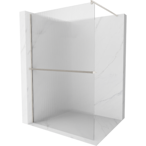 Ścianka prysznicowa z półką Walk-in Mexen Kioto+ 130 x 200 cm 501228 Ścianka prysznicowa z półką Walk-in Mexen Kioto+ 130 x 200 cm 501228