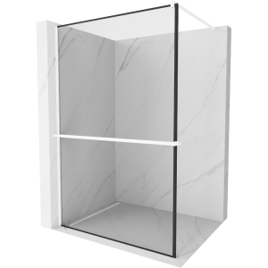Ścianka prysznicowa z półką Walk-in Mexen Kioto+ 130 x 200 cm 501276 Ścianka prysznicowa z półką Walk-in Mexen Kioto+ 130 x 200 cm 501276