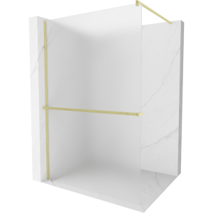 Ścianka prysznicowa z półką Walk-in Mexen Kioto+ 130 x 200 cm 502166 Ścianka prysznicowa z półką Walk-in Mexen Kioto+ 130 x 200 cm 502166