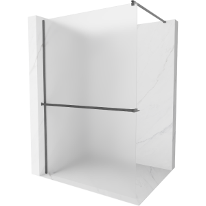 Ścianka prysznicowa z półką Walk-in Mexen Kioto+ 140 x 200 cm 499245 Ścianka prysznicowa z półką Walk-in Mexen Kioto+ 140 x 200 cm 499245