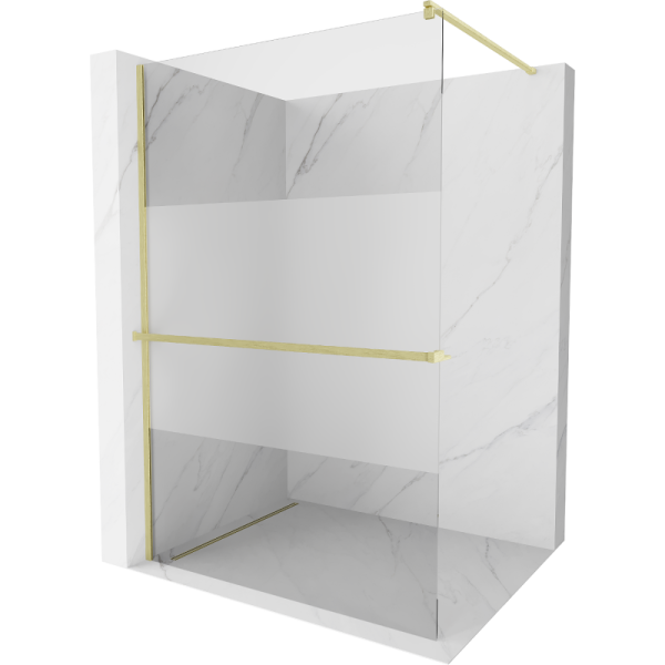 Ścianka prysznicowa z półką Walk-in Mexen Kioto+ 70 x 200 cm 498651