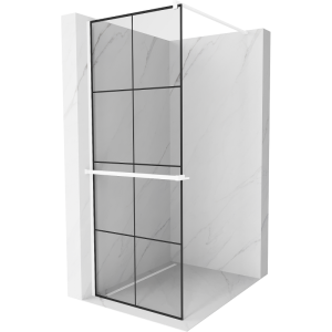 Ścianka prysznicowa z półką Walk-in Mexen Kioto+ 70 x 200 cm 499978 Ścianka prysznicowa z półką Walk-in Mexen Kioto+ 70 x 200 cm 499978