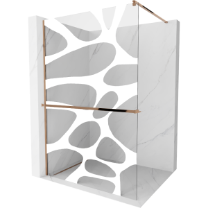 Ścianka prysznicowa z półką Walk-in Mexen Kioto+ 70 x 200 cm 500013 Ścianka prysznicowa z półką Walk-in Mexen Kioto+ 70 x 200 cm 500013