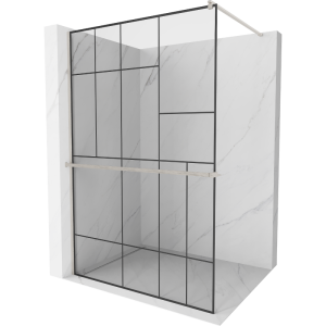 Ścianka prysznicowa z półką Walk-in Mexen Kioto+ 70 x 200 cm 505525 Ścianka prysznicowa z półką Walk-in Mexen Kioto+ 70 x 200 cm 505525