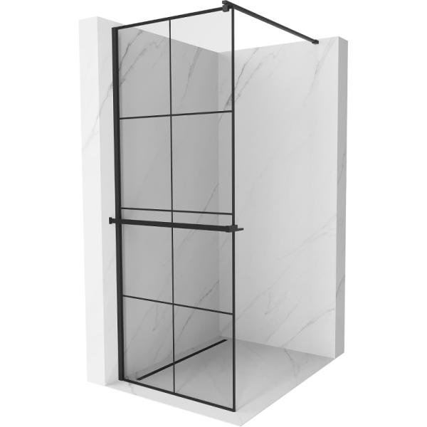 Ścianka prysznicowa z półką Walk-in Mexen Kioto+ 80 x 200 cm 500032