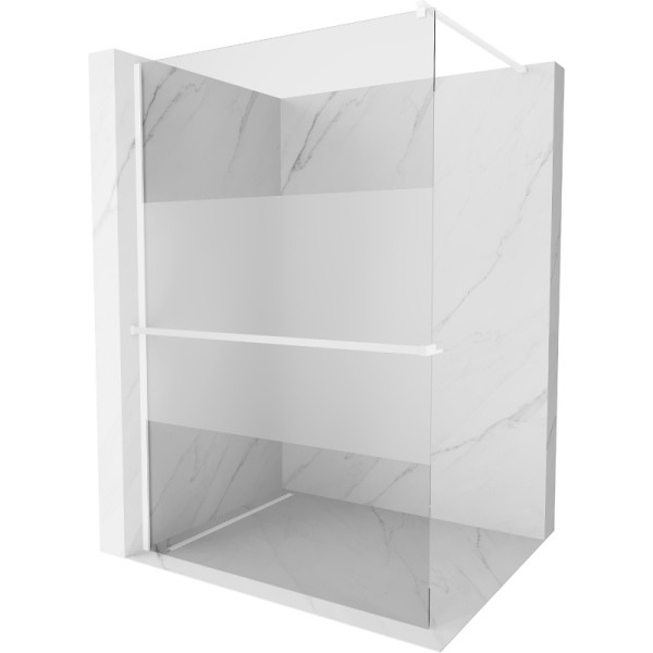 Ścianka prysznicowa z półką Walk-in Mexen Kioto+ 80 x 200 cm 501905