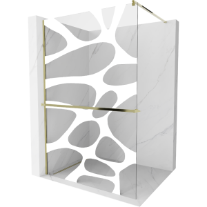 Ścianka prysznicowa z półką Walk-in Mexen Kioto+ 80 x 200 cm 502989 Ścianka prysznicowa z półką Walk-in Mexen Kioto+ 80 x 200 cm 502989