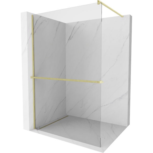 Ścianka prysznicowa z półką Walk-in Mexen Kioto+ 85 x 200 cm 502903