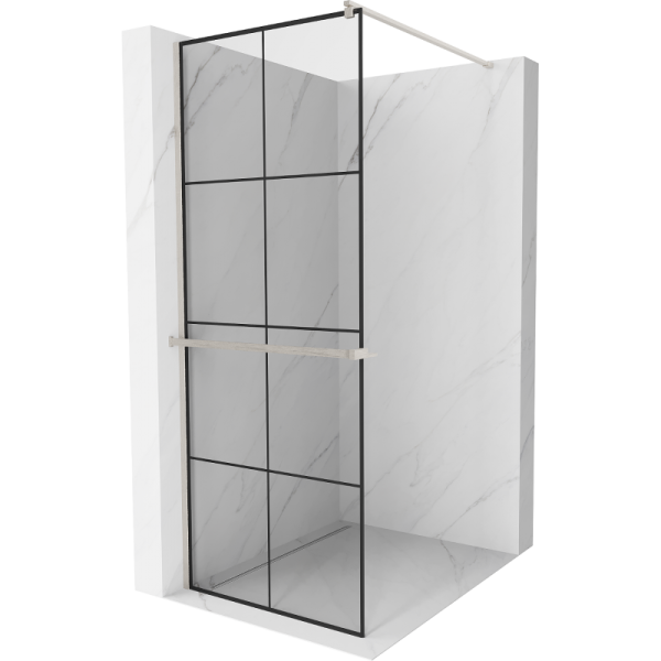Ścianka prysznicowa z półką Walk-in Mexen Kioto+ 90 x 200 cm 499026