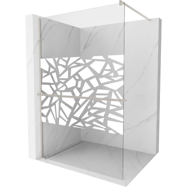 Ścianka prysznicowa z półką Walk-in Mexen Kioto+ 90 x 200 cm 499292