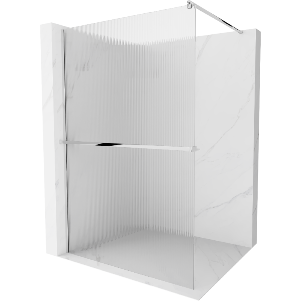 Ścianka prysznicowa z półką Walk-in Mexen Kioto+ 90 x 200 cm 501870