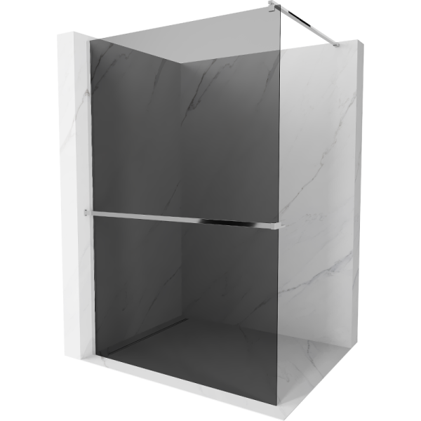 Ścianka prysznicowa z półką Walk-in Mexen Kioto+ 90 x 200 cm 502083