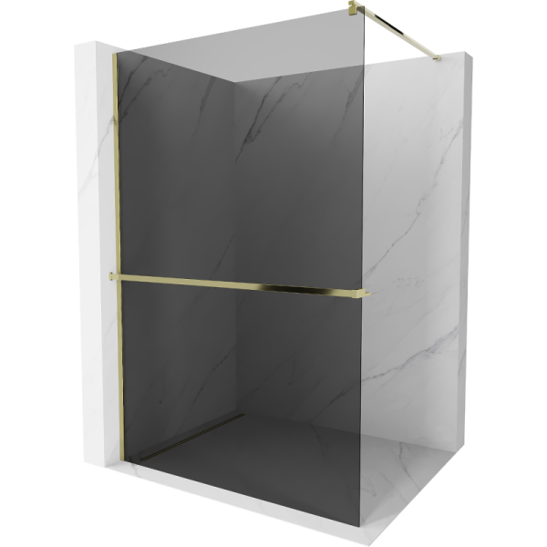 Ścianka prysznicowa z półką Walk-in Mexen Kioto+ 90 x 200 cm 498521