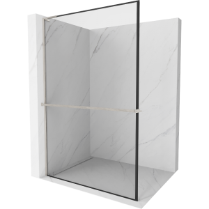 Ścianka prysznicowa z półką Walk-in Mexen Kioto+ L 100 x 200 cm 499178 Ścianka prysznicowa z półką Walk-in Mexen Kioto+ L 100 x 200 cm 499178