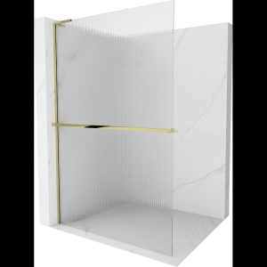 Ścianka prysznicowa z półką Walk-in Mexen Kioto+ L 100 x 200 cm 499459 Ścianka prysznicowa z półką Walk-in Mexen Kioto+ L 100 x 200 cm 499459