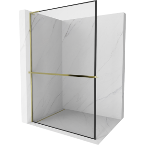 Ścianka prysznicowa z półką Walk-in Mexen Kioto+ L 100 x 200 cm 499907 Ścianka prysznicowa z półką Walk-in Mexen Kioto+ L 100 x 200 cm 499907