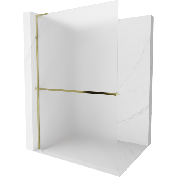 Ścianka prysznicowa z półką Walk-in Mexen Kioto+ L 100 x 200 cm 498077