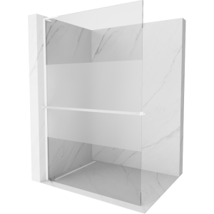 Ścianka prysznicowa z półką Walk-in Mexen Kioto+ L 100 x 200 cm 502071