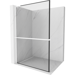 Ścianka prysznicowa z półką Walk-in Mexen Kioto+ L 100 x 200 cm 502304