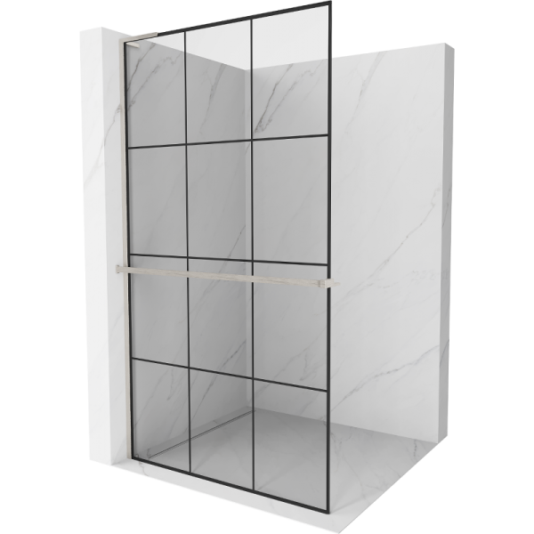 Ścianka prysznicowa z półką Walk-in Mexen Kioto+ L 110 x 200 cm 499833