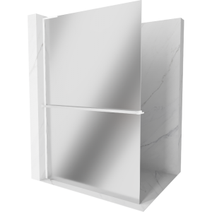 Ścianka prysznicowa z półką Walk-in Mexen Kioto+ L 110 x 200 cm 506441 Ścianka prysznicowa z półką Walk-in Mexen Kioto+ L 110 x 200 cm 506441