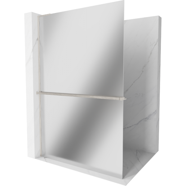 Ścianka prysznicowa z półką Walk-in Mexen Kioto+ L 120 x 200 cm 499201