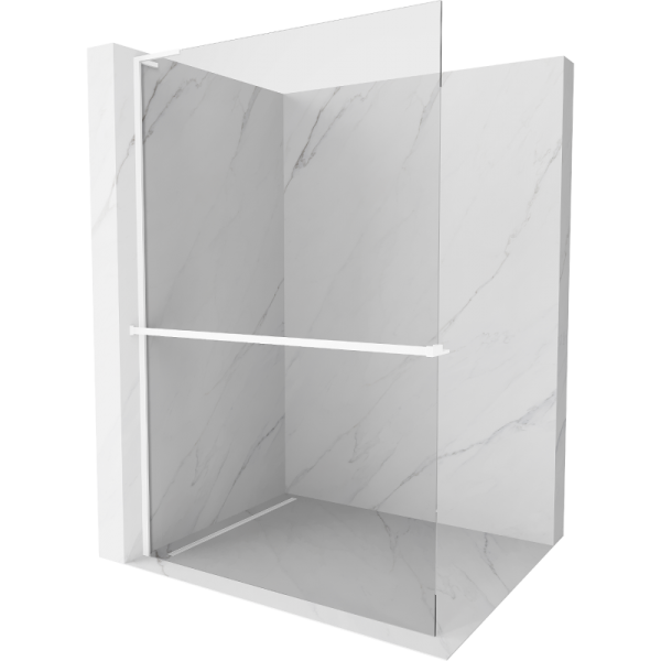 Ścianka prysznicowa z półką Walk-in Mexen Kioto+ L 120 x 200 cm 501014
