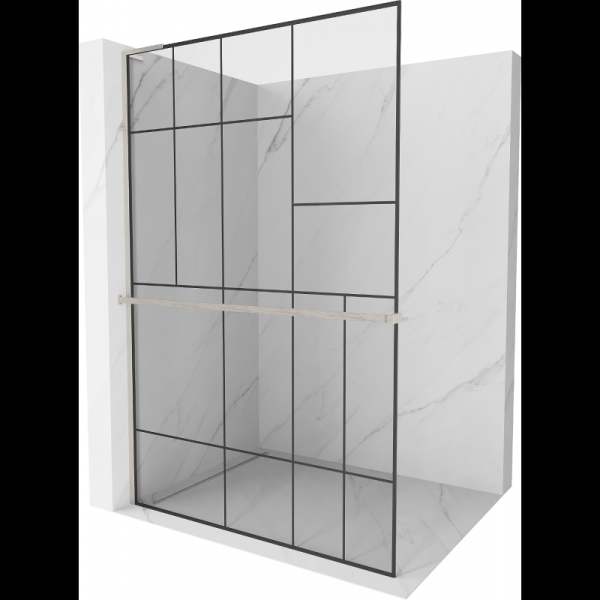 Ścianka prysznicowa z półką Walk-in Mexen Kioto+ L 70 x 200 cm 502012