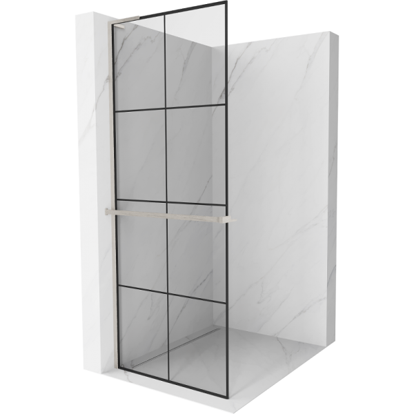 Ścianka prysznicowa z półką Walk-in Mexen Kioto+ L 70 x 200 cm 506211