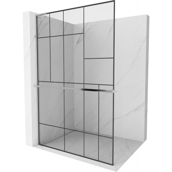 Ścianka prysznicowa z półką Walk-in Mexen Kioto+ L 70 x 200 cm 506698
