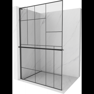 Ścianka prysznicowa z półką Walk-in Mexen Kioto+ L 80 x 200 cm 502629 Ścianka prysznicowa z półką Walk-in Mexen Kioto+ L 80 x 200 cm 502629