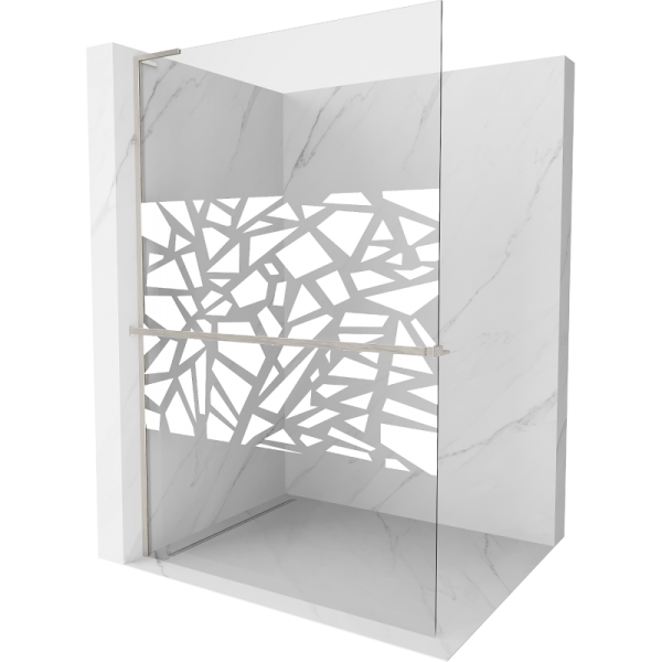 Ścianka prysznicowa z półką Walk-in Mexen Kioto+ L 90 x 200 cm 499973