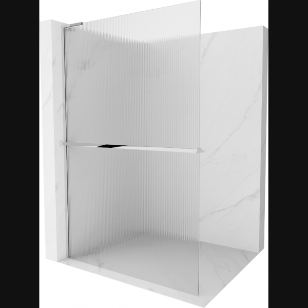 Ścianka prysznicowa z półką Walk-in Mexen Kioto+ L 90 x 200 cm 500516