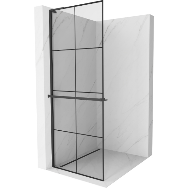 Ścianka prysznicowa z półką Walk-in Mexen Kioto+ L 90 x 200 cm 506009